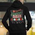 Retro Sleighing Math Problems Santa Math Teacher Christmas Men's Hoodie Back Print, funny gift Retro Sleighing Math Problems Santa Math Teacher Christmas Men's Hoodie Back Print, funny gift