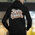 Retro Sunset Fifth Grade Teacher & Student Back To School Men's Hoodie Back Print, funny gift Retro Sunset Fifth Grade Teacher & Student Back To School Men's Hoodie Back Print, funny gift