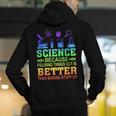 Science Teacher Because Figuring Things Out Is Better Than Men's Hoodie Back Print, Science Teacher Hoodies, funny gift Science Teacher Because Figuring Things Out Is Better Than Men's Hoodie Back Print, Science Teacher Hoodies, funny gift