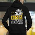 Science Teacher Halloween Elements Of Surprise Chemistry Men's Hoodie Back Print, Science Teacher Hoodies, funny gift