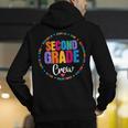 Second Grade Crew 2nd Back To School Teacher Team Squad Men's Hoodie Back Print, 2nd Grade Teacher Hoodies, funny gift
