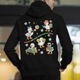 Silly Goose Behavior Analyst RBT ABA Therapy SPED Teacher Men's Hoodie Back Print, funny gift Silly Goose Behavior Analyst RBT ABA Therapy SPED Teacher Men's Hoodie Back Print, funny gift
