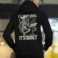 Skeleton Music Teacher I'Ll Wait Until It's Quiet Men's Hoodie Back Print, funny gift Skeleton Music Teacher I'Ll Wait Until It's Quiet Men's Hoodie Back Print, funny gift