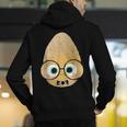 The Smart Seed Good Egg Teacher Halloween Costume Food Group Men's Hoodie Back Print, funny gift