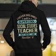 Social Studies Teacher Appreciation Men Women Men's Hoodie Back Print, funny gift Social Studies Teacher Appreciation Men Women Men's Hoodie Back Print, funny gift