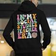 In My Social Studies Teacher Era Cute Social Studies Teacher Men's Hoodie Back Print, funny gift In My Social Studies Teacher Era Cute Social Studies Teacher Men's Hoodie Back Print, funny gift