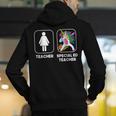 Special Ed Teacher Dabbing Unicorn Teacher Women Men's Hoodie Back Print, funny gift Special Ed Teacher Dabbing Unicorn Teacher Women Men's Hoodie Back Print, funny gift