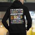 Special Educational Assistant And Sped Teacher Men's Hoodie Back Print, funny gift Special Educational Assistant And Sped Teacher Men's Hoodie Back Print, funny gift