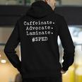 SPED Special Ed Teacher Para Aide Assistant For Men Women Men's Hoodie Back Print, funny gift SPED Special Ed Teacher Para Aide Assistant For Men Women Men's Hoodie Back Print, funny gift