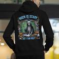 Spooky Halloween Math Teacher Men's Hoodie Back Print, funny gift Spooky Halloween Math Teacher Men's Hoodie Back Print, funny gift