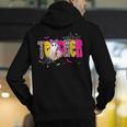 Spooky Halloween Teacher Para Counselor SPED Preppy Boo Kids Men's Hoodie Back Print, funny gift Spooky Halloween Teacher Para Counselor SPED Preppy Boo Kids Men's Hoodie Back Print, funny gift