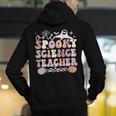 Spooky Science Teacher Halloween Science Teaching For Men Women Men's Hoodie Back Print, Science Teacher Hoodies, funny gift