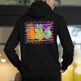 Spooky Teacher Halloween Ghost Fall Autumn Season Women Men's Hoodie Back Print, funny gift