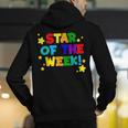 Star Of The Week Cheerful Recognition Student Teachers Class Men Women Kids Men's Hoodie Back Print, funny gift Star Of The Week Cheerful Recognition Student Teachers Class Men Women Kids Men's Hoodie Back Print, funny gift