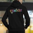 STEMINIST Technology Student STEM Teacher Women Engineering Men's Hoodie Back Print, funny gift STEMINIST Technology Student STEM Teacher Women Engineering Men's Hoodie Back Print, funny gift