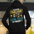 Super Teacher By Day Super Tired By Night Superheroes School Men's Hoodie Back Print, Super Teacher Hoodies, funny gift Super Teacher By Day Super Tired By Night Superheroes School Men's Hoodie Back Print, Super Teacher Hoodies, funny gift