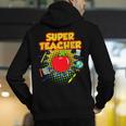 Superhero Teacher Appreciation Teaching Tee Men's Hoodie Back Print, funny gift Superhero Teacher Appreciation Teaching Tee Men's Hoodie Back Print, funny gift