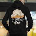 Synonym Roll Teacher And Grammar Geeks Pun For Men Women Kids Men's Hoodie Back Print, funny gift Synonym Roll Teacher And Grammar Geeks Pun For Men Women Kids Men's Hoodie Back Print, funny gift