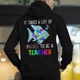 It Takes A Lot Of Sparkle To Be A Teacher Rainbow Fish For Men Women Men's Hoodie Back Print, funny gift It Takes A Lot Of Sparkle To Be A Teacher Rainbow Fish For Men Women Men's Hoodie Back Print, funny gift