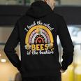 I Teach The Cutest Bees In The Beehive Teachers Day Men's Hoodie Back Print, funny gift