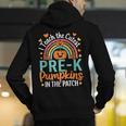 I Teach The Cutest Pre-K Pumpkin Teacher Student Halloween Men's Hoodie Back Print, funny gift I Teach The Cutest Pre-K Pumpkin Teacher Student Halloween Men's Hoodie Back Print, funny gift