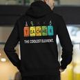 Teacher The Coolest Element Chemistry Periodic Table Science Men's Hoodie Back Print, Science Teacher Hoodies, funny gift