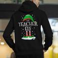 The Teacher Elf Christmas Family Matching Xmas Group For Men Women Men's Hoodie Back Print, funny gift The Teacher Elf Christmas Family Matching Xmas Group For Men Women Men's Hoodie Back Print, funny gift