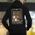 The Teacher Ghost Book Reading Books Lover Halloween Men's Hoodie Back Print, funny gift The Teacher Ghost Book Reading Books Lover Halloween Men's Hoodie Back Print, funny gift