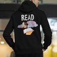 Teacher Library Read Book Club Piggie Elephant Pigeons Men Women Kids Men's Hoodie Back Print, funny gift