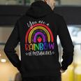 Teacher You Are a Rainbow Of Possibilities Funny Men's Hoodie Back Print, funny gift Teacher You Are a Rainbow Of Possibilities Funny Men's Hoodie Back Print, funny gift