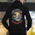 Teacher Retirement Shirts 2026 Goodbye Lesson Hello Freedom Men's Hoodie Back Print, funny gift