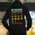 My Teacher Survived 67 Days Of Me School Kids Costume Men's Hoodie Back Print, funny gift My Teacher Survived 67 Days Of Me School Kids Costume Men's Hoodie Back Print, funny gift