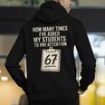 Teachers 67 Meme Men's Hoodie Back Print, funny gift Teachers 67 Meme Men's Hoodie Back Print, funny gift