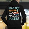 Teachers Make All Other Professions Possible Back To School For Men Women Men's Hoodie Back Print, funny gift Teachers Make All Other Professions Possible Back To School For Men Women Men's Hoodie Back Print, funny gift