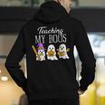 Teaching My Boos Ghost Teacher Halloween Spooky Educator Men's Hoodie Back Print, funny gift Teaching My Boos Ghost Teacher Halloween Spooky Educator Men's Hoodie Back Print, funny gift