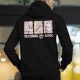 Teaching Is My Boos Teacher Ghost Halloween Women Girls Men's Hoodie Back Print, funny gift Teaching Is My Boos Teacher Ghost Halloween Women Girls Men's Hoodie Back Print, funny gift