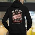 Teaching Kids About Jesus Is My Ministry Christian Teacher Men's Hoodie Back Print, funny gift Teaching Kids About Jesus Is My Ministry Christian Teacher Men's Hoodie Back Print, funny gift