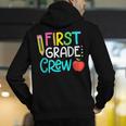 Team 1st Grade Crew Back To School 1st Grade Teacher Kids Men's Hoodie Back Print, funny gift Team 1st Grade Crew Back To School 1st Grade Teacher Kids Men's Hoodie Back Print, funny gift