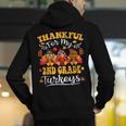 Thankful For My 2nd Grade Turkeys Thanksgiving Teacher Fall Men's Hoodie Back Print, 2nd Grade Teacher Hoodies, funny gift Thankful For My 2nd Grade Turkeys Thanksgiving Teacher Fall Men's Hoodie Back Print, 2nd Grade Teacher Hoodies, funny gift