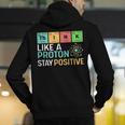 Think Like A Proton Stay Positive Science Teacher Men's Hoodie Back Print, Science Teacher Hoodies, funny gift Think Like A Proton Stay Positive Science Teacher Men's Hoodie Back Print, Science Teacher Hoodies, funny gift