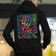 Tie Dye 2nd Grade Typography Team Second Grade Teacher Men's Hoodie Back Print, 2nd Grade Teacher Hoodies, funny gift Tie Dye 2nd Grade Typography Team Second Grade Teacher Men's Hoodie Back Print, 2nd Grade Teacher Hoodies, funny gift