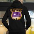 This Is My Tired Teacher Costume Halloween Teachers Men's Hoodie Back Print, funny gift This Is My Tired Teacher Costume Halloween Teachers Men's Hoodie Back Print, funny gift