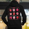 TK Is My Jam Transitional Kindergarten TK Teacher Strawberry Men's Hoodie Back Print, funny gift