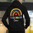 TK And Kinder Crew TK Teacher Transitional Kindergarten PreK Men's Hoodie Back Print, funny gift