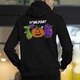 TOD Itinerant Teacher Of The Deaf Halloween ASL Interpreters Men's Hoodie Back Print, funny gift TOD Itinerant Teacher Of The Deaf Halloween ASL Interpreters Men's Hoodie Back Print, funny gift