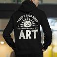 Today’s Good Mood Is Sponsored By Art Teacher Sun Tee Men's Hoodie Back Print, funny gift Today’s Good Mood Is Sponsored By Art Teacher Sun Tee Men's Hoodie Back Print, funny gift