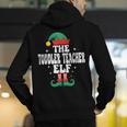 The Toddler Teacher Elf Christmas Matching Family Men's Hoodie Back Print, funny gift The Toddler Teacher Elf Christmas Matching Family Men's Hoodie Back Print, funny gift