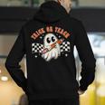 Trick Or Teach Groovy Retro Ghost Halloween Teacher Kids Men's Hoodie Back Print, Groovy Teacher Hoodies, funny gift Trick Or Teach Groovy Retro Ghost Halloween Teacher Kids Men's Hoodie Back Print, Groovy Teacher Hoodies, funny gift