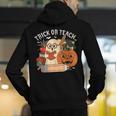 Trick Or Teach Retro Halloween Teacher Women Men Costume Men's Hoodie Back Print, funny gift Trick Or Teach Retro Halloween Teacher Women Men Costume Men's Hoodie Back Print, funny gift