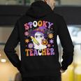 Trick Or Teach Spooky Teacher Ghost Halloween Teacher Men's Hoodie Back Print, funny gift Trick Or Teach Spooky Teacher Ghost Halloween Teacher Men's Hoodie Back Print, funny gift